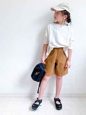 kii_memeさん（キッズ・125cm）の夏コーディネート