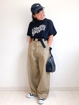 kii_memeさん（キッズ・125cm）の夏コーディネート