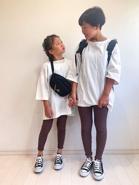 kii_memeさん（キッズ・125cm）の夏コーディネート