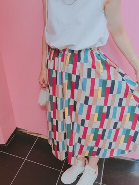 ゆうなさん（レディース・160cm）の夏コーディネート