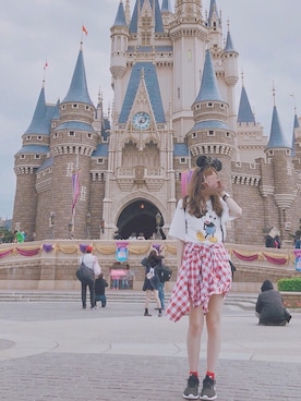 「niko and...（ニコアンド）のオリジナルポケットミニリュック【niko and ...】（バックパック/リュック、ブラック系）」を使った、あんこさん（レディース・157cm）の春コーディネート