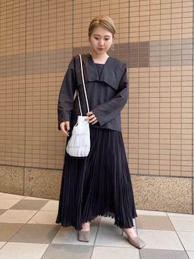 田伏　希望さん（レディース・156cm）の春コーディネート