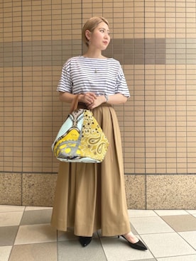 田伏　希望さん（レディース・156cm）の夏コーディネート