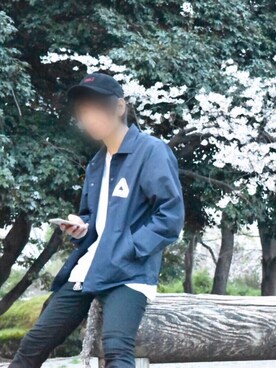 「palace」｜「アイテム（ブルゾン）」を使った、ヒロさん（メンズ・166cm）の春コーディネート