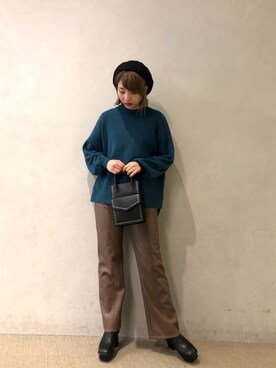 marukaさん（レディース・159cm）の秋コーディネート