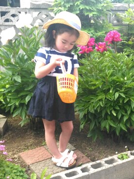 ayuさん（キッズ・110cm）の夏コーディネート