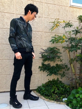 「G-STAR RAW（ジースターロゥ）のアイテム（ブルゾン）」を使った、ハミルトンさん（メンズ・175cm）の春コーディネート