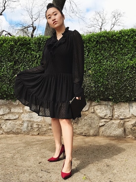 「Sam & Libby（サムアンドリビー）のアイテム」を使った、BrightmornHerさん（レディース・153cm）の春コーディネート