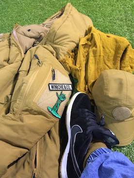 「STARTER BLACK LABEL(スターターブラックレーベル)のアイテム(ジャケット/アウター)」を使った、Winさん(メンズ・185cm)の冬コーディネート