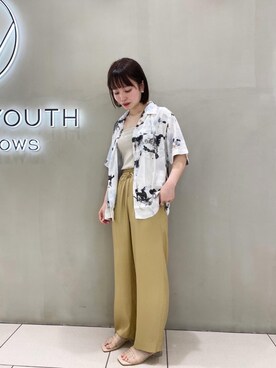 土屋　美月さん（レディース・156cm）の春コーディネート