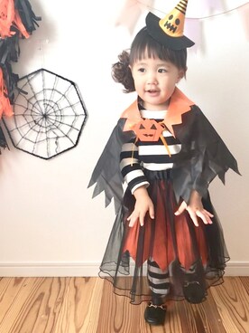 ˙˳⋆୨୧あい୨୧˙˳⋆さん(キッズ・90cm)の秋コーディネート