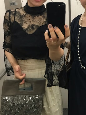 「mame（マメ）のアイテム（パンツ）」を使った、zuoさん（レディース・163cm）の冬コーディネート