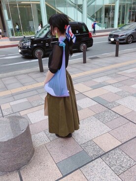 「アイテム（ピアス（両耳用））」を使った、yuri (ゆり)さん（レディース・164cm・20代）の夏コーディネート