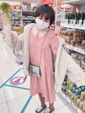 「MUJI」｜えみりさん（レディース・162cm）の春コーディネート