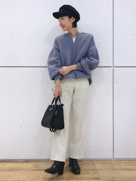 「Right-on（ライトオン）のアイテム」を使った、suchanさん（レディース・158cm）の秋コーディネート