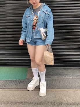 rinohiguchiさん（レディース・158cm）の春コーディネート