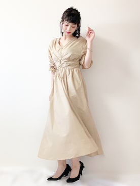 「Julia Boutique（ジュリアブティック）のアイテム（財布/小物）」を使った、まーみんさん（レディース・160cm）の夏コーディネート