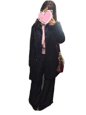 「archives（アルシーヴ）のアイテム（チェスターコート）」を使った、kanaeさん（レディース・152cm）の冬コーディネート