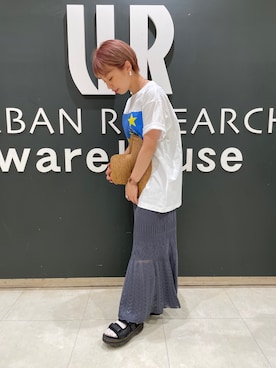 「BRANDALISED（ブランダライズド）のアイテム」を使った、おすみさん（レディース・152cm）の夏コーディネート