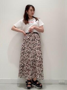 あややさん(レディース・160cm)の夏コーディネート