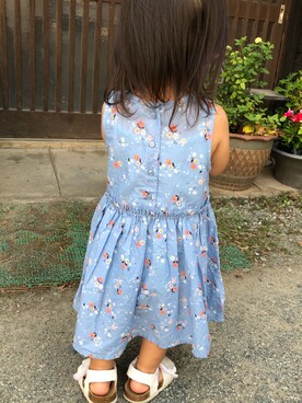 「アイテム（ワンピース/ドレス）」を使った、はるかさん（レディース・80cm）の夏コーディネート