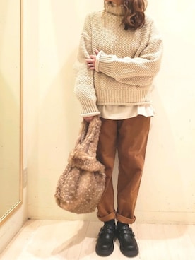 やまペイさん（レディース・153cm）の秋コーディネート