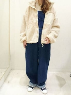 「GERRY（ジェリー）のアイテム（その他アウター）」を使った、やまペイさん（レディース・153cm）の秋コーディネート