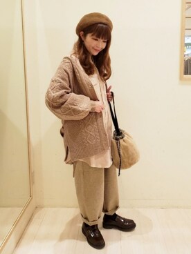 やまペイさん(レディース・153cm)の秋コーディネート