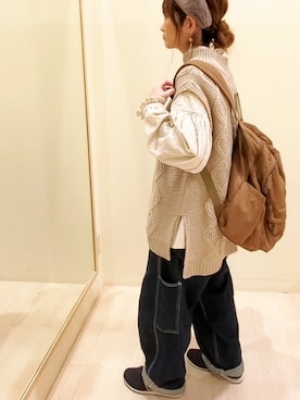 やまペイさん(レディース・153cm)の冬コーディネート