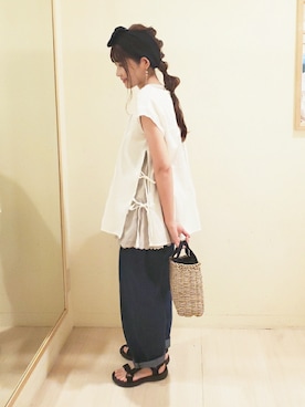 やまペイさん(レディース・153cm)の夏コーディネート