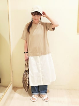 やまペイさん（レディース・153cm）の夏コーディネート