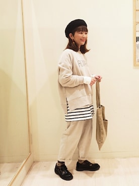 やまペイさん（レディース・153cm）の冬コーディネート