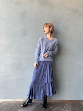 「SENSO」｜mkkkisさん（レディース・163cm）の秋コーディネート