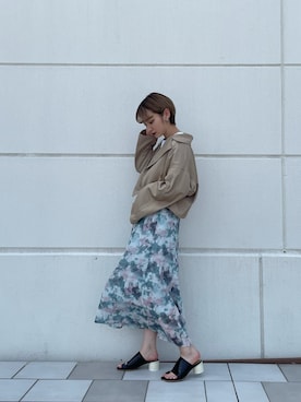 mkkkisさん（レディース・163cm）の春コーディネート