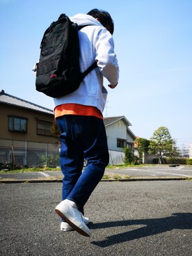 「STARTER BLACK LABEL（スターターブラックレーベル）のアイテム（Tシャツ/カットソー）」を使った、dske_sbtaさん（メンズ・176cm）の春コーディネート