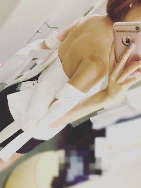 「Keepsake（キープセイク）のアイテム（トップス）」を使った、shana_gogobyさん（レディース・166cm）の春コーディネート