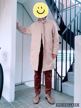 「nonnative（ノンネイティブ）のアイテム（その他アウター）」を使った、泰さん（メンズ・169cm）の秋コーディネート