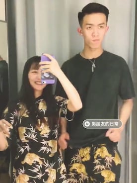 「NIKE（ナイキ）のアイテム（オールインワン・サロペット）」を使った、现在的天さん（メンズ・173cm）の春コーディネート