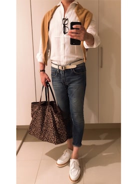 「SIVIGLIA（シビリア）のアイテム」を使った、ボンジョルノさん（メンズ・168cm）の秋コーディネート