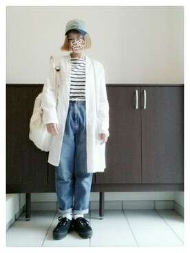 tomaさん（レディース・153cm）の春コーディネート