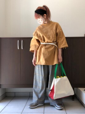 tomaさん（レディース・153cm）の春コーディネート