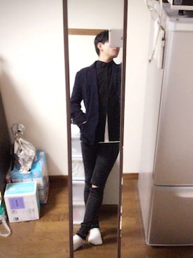 「URBAN RESEARCH（アーバンリサーチ）のアイテム（テーラードジャケット）」を使った、司さん（メンズ・170cm）の秋コーディネート