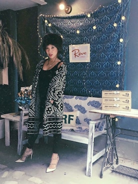 「アイテム（スカート、その他）」を使った、ERYさん（レディース・155cm）の秋コーディネート