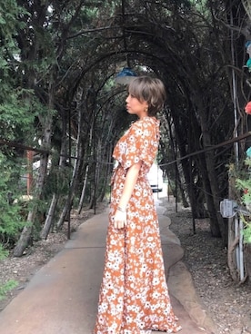 「アイテム（ピアス（片耳用））」を使った、ERYさん（レディース・155cm）の春コーディネート