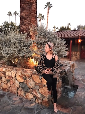 「アイテム（キャミソール、ブラック系）」を使った、ERYさん（レディース・155cm）の秋コーディネート