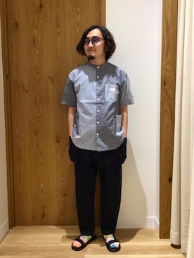 「SMITH'S（スミス）のアイテム（トップス）」を使った、coen   いけださん（メンズ・168cm）の春コーディネート