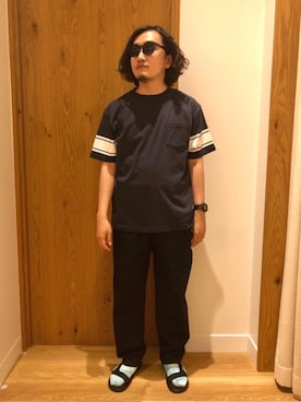 「coen（コーエン）のアイテム（財布/小物）」を使った、coen   いけださん（メンズ・168cm）の春コーディネート
