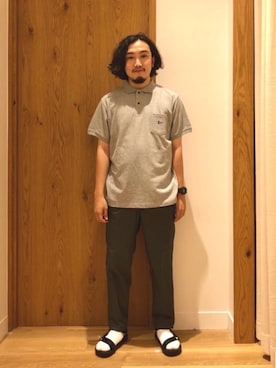 「MEI（メイ）のアイテム」を使った、coen   いけださん（メンズ・168cm）の夏コーディネート