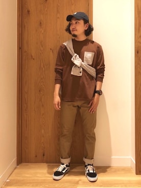 「ポケットT」｜coen   いけださん（メンズ・168cm）の夏コーディネート