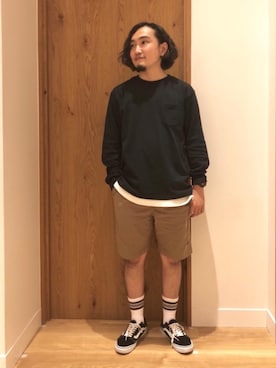 「ポケットT」｜coen   いけださん（メンズ・168cm）の夏コーディネート